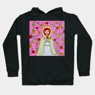 Virgencita "Rosa Mística" Hoodie